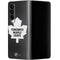 NHL Toronto Maple Leafs Black Background Galaxy Z Fold4 5G Skin