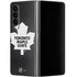 NHL Toronto Maple Leafs Black Background Galaxy Z Fold4 5G Skin