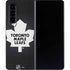 NHL Toronto Maple Leafs Black Background Galaxy Z Fold4 5G Skin