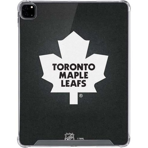 NHL Toronto Maple Leafs Black Background iPad Pro 12.9in (2020) Clear Case