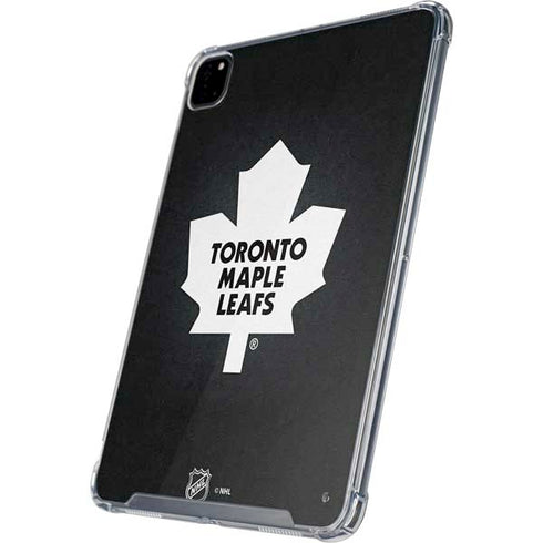 NHL Toronto Maple Leafs Black Background iPad Pro 12.9in (2020) Clear Case
