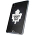 NHL Toronto Maple Leafs Black Background iPad Pro 12.9in (2020) Clear Case