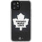 NHL Toronto Maple Leafs Black Background iPhone 11 Pro Clear Case