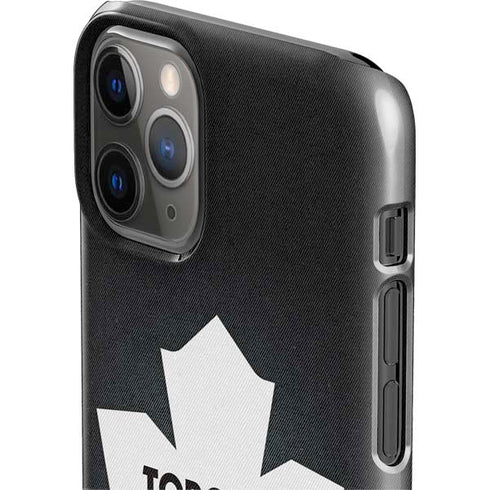 NHL Toronto Maple Leafs Black Background iPhone 11 Pro Lite Case