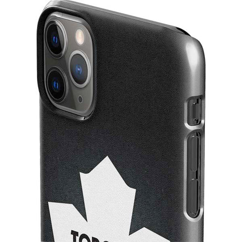 NHL Toronto Maple Leafs Black Background iPhone 11 Pro Max Lite Case