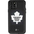 NHL Toronto Maple Leafs Black Background iPhone 11 Pro Waterproof Case