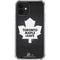 NHL Toronto Maple Leafs Black Background iPhone 12 Clear Case