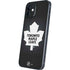 NHL Toronto Maple Leafs Black Background iPhone 12 Mini Skin