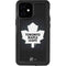 NHL Toronto Maple Leafs Black Background iPhone 12 Mini Waterproof Case
