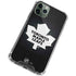 NHL Toronto Maple Leafs Black Background iPhone 12 Pro Clear Case