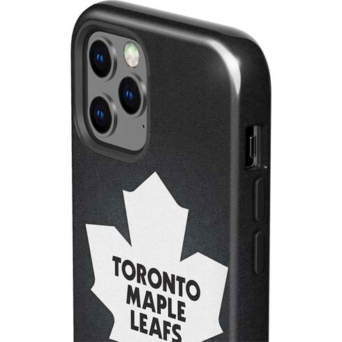 NHL Toronto Maple Leafs Black Background iPhone 12 Pro Impact Case