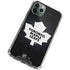 NHL Toronto Maple Leafs Black Background iPhone 12 Pro Max Clear Case