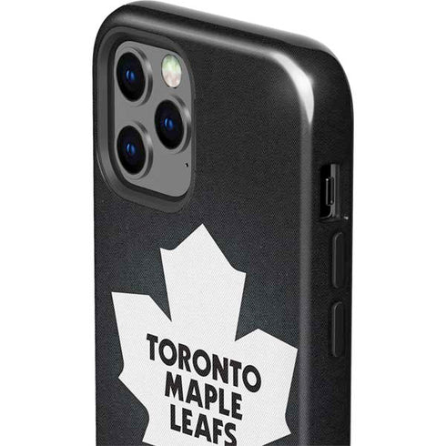 NHL Toronto Maple Leafs Black Background iPhone 12 Pro Max Impact Case