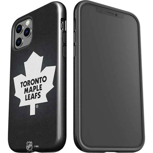 NHL Toronto Maple Leafs Black Background iPhone 12 Pro Max Impact Case
