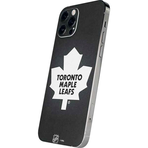 NHL Toronto Maple Leafs Black Background iPhone 12 Pro Max Skin