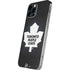 NHL Toronto Maple Leafs Black Background iPhone 12 Pro Skin