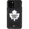 NHL Toronto Maple Leafs Black Background iPhone 12 Pro Waterproof Case