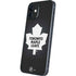 NHL Toronto Maple Leafs Black Background iPhone 12 Skin