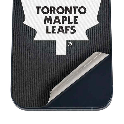 NHL Toronto Maple Leafs Black Background iPhone 12 Skin