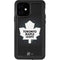 NHL Toronto Maple Leafs Black Background iPhone 12 Waterproof Case