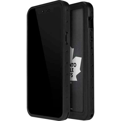 NHL Toronto Maple Leafs Black Background iPhone 12 Waterproof Case