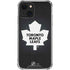 NHL Toronto Maple Leafs Black Background iPhone 13 Clear Case