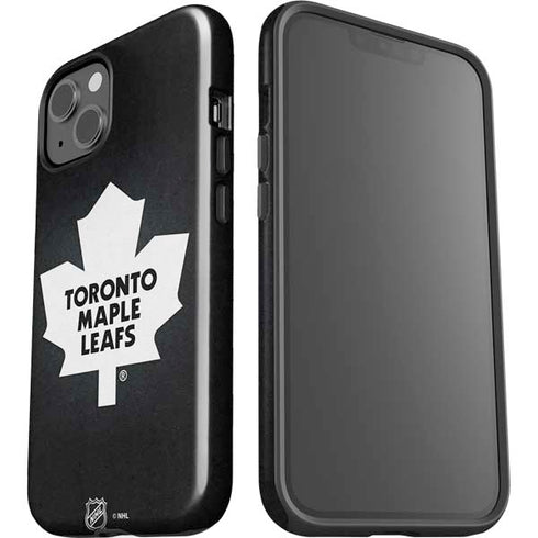 NHL Toronto Maple Leafs Black Background iPhone 13 Impact Case