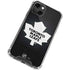 NHL Toronto Maple Leafs Black Background iPhone 13 Mini Clear Case