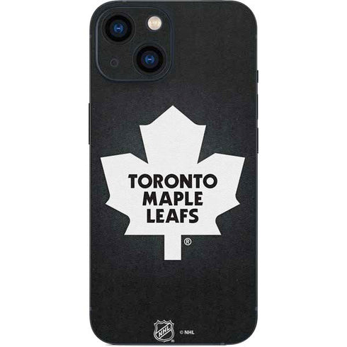 NHL Toronto Maple Leafs Black Background iPhone 13 Mini Skin