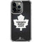 NHL Toronto Maple Leafs Black Background iPhone 13 Pro Clear Case