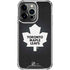 NHL Toronto Maple Leafs Black Background iPhone 13 Pro Clear Case