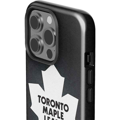 NHL Toronto Maple Leafs Black Background iPhone 13 Pro Impact Case