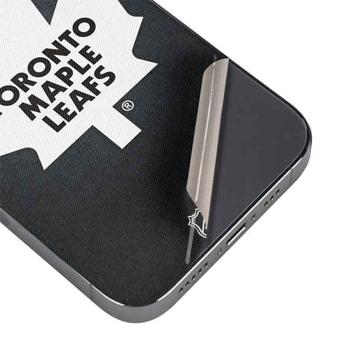 NHL Toronto Maple Leafs Black Background iPhone 13 Pro Max Skin
