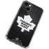 NHL Toronto Maple Leafs Black Background iPhone 14 Plus Clear Case