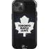 NHL Toronto Maple Leafs Black Background iPhone 14 Impact Case