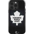 NHL Toronto Maple Leafs Black Background iPhone 14 Pro Impact Case