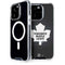 NHL Toronto Maple Leafs Black Background iPhone 14 Pro MagSafe Case