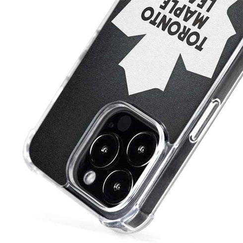 NHL Toronto Maple Leafs Black Background iPhone 14 Pro MagSafe Case