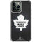 NHL Toronto Maple Leafs Black Background iPhone 14 Pro Max Clear Case