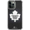 NHL Toronto Maple Leafs Black Background iPhone 15 Pro Max Clear Case