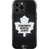 NHL Toronto Maple Leafs Black Background iPhone 14 Pro Max Impact Case