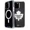 NHL Toronto Maple Leafs Black Background iPhone 14 Pro Max MagSafe Case
