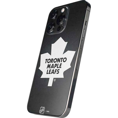 NHL Toronto Maple Leafs Black Background iPhone 14 Pro Max Skin