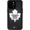 NHL Toronto Maple Leafs Black Background iPhone 14 Pro Max Waterproof Case