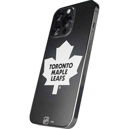 NHL Toronto Maple Leafs Black Background iPhone 15 Pro Skin