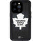 NHL Toronto Maple Leafs Black Background iPhone 14 Pro Waterproof Case