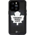 NHL Toronto Maple Leafs Black Background iPhone 14 Pro Waterproof Case