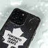 NHL Toronto Maple Leafs Black Background iPhone 14 Pro Waterproof Case