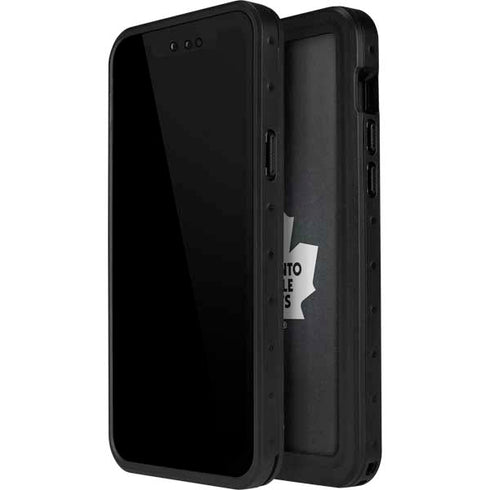 NHL Toronto Maple Leafs Black Background iPhone 15 Plus Waterproof Case