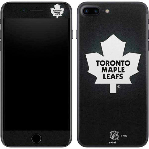 NHL Toronto Maple Leafs Black Background iPhone 7 Plus Skin